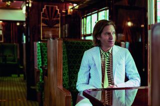 Wes Anderson in the newly restored and renewed British Pullman Cygnus carriage