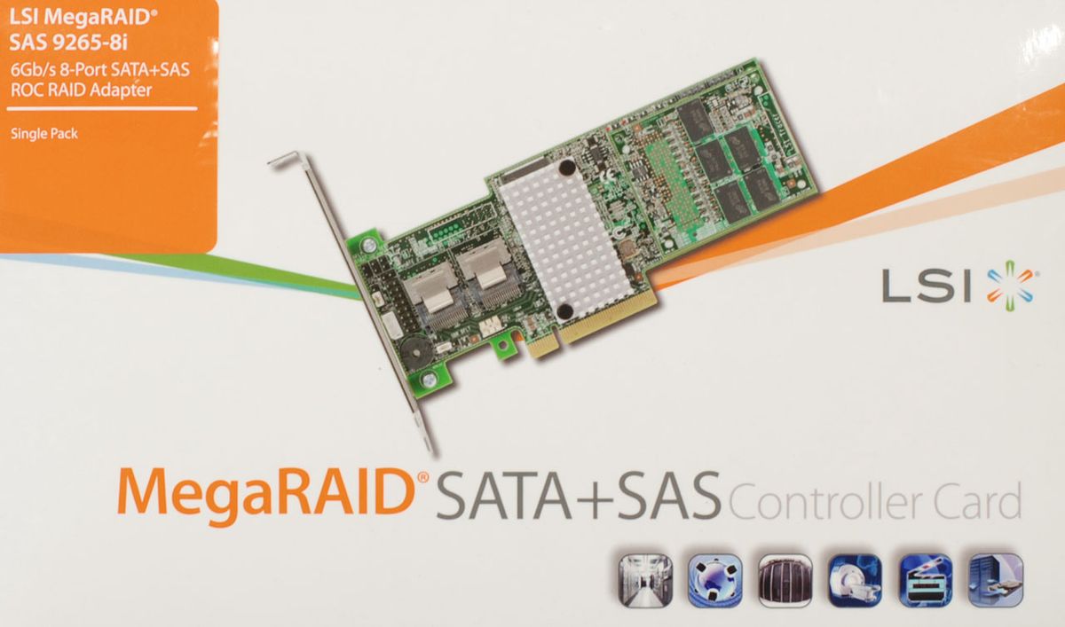 LSI MegaRAID 92658i Four SAS 6 Gb/s RAID Controllers, Benchmarked