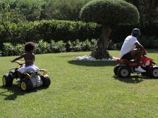 Beyonce Knowles, Blue Ivy and Jay Z