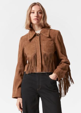 Fringe Suede Jacket