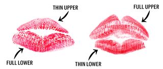 Different lip fullness