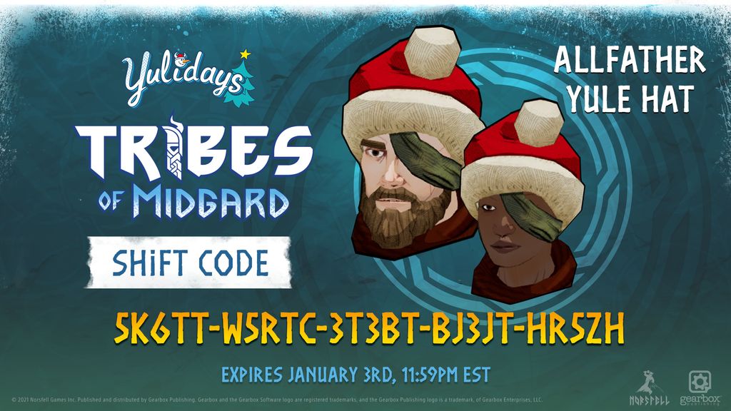Tribes of Midgard Shift codes GamesRadar+