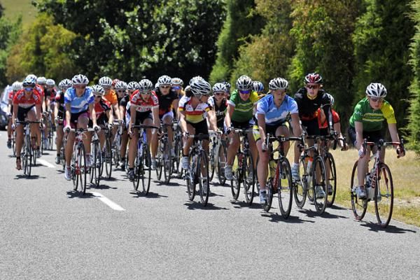 Riders cruise through the Canterbury countryside