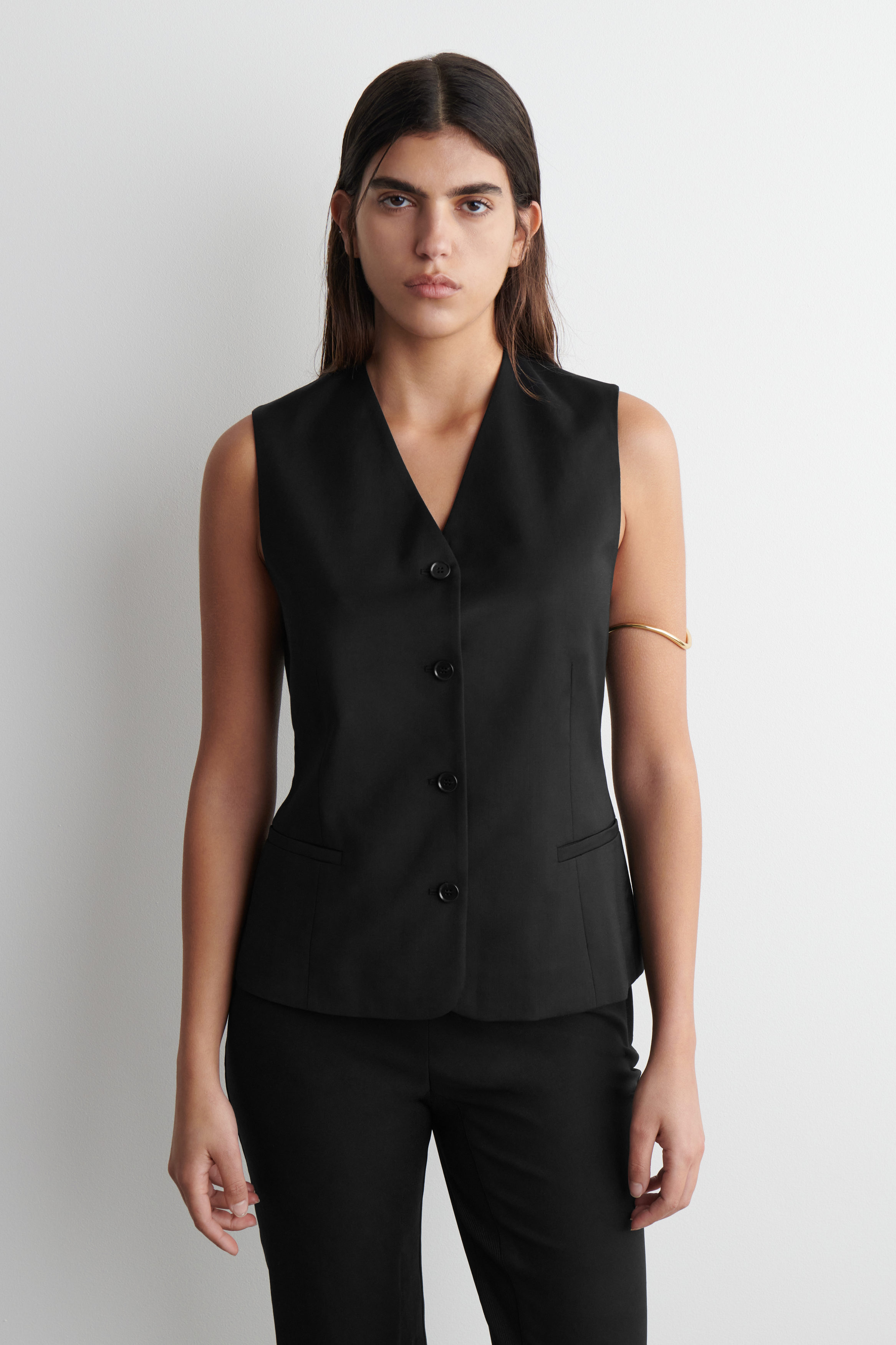 Tailored Wool Waistcoat