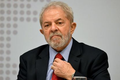 Former Brazilian President Luiz Inacio Lula da Silva .