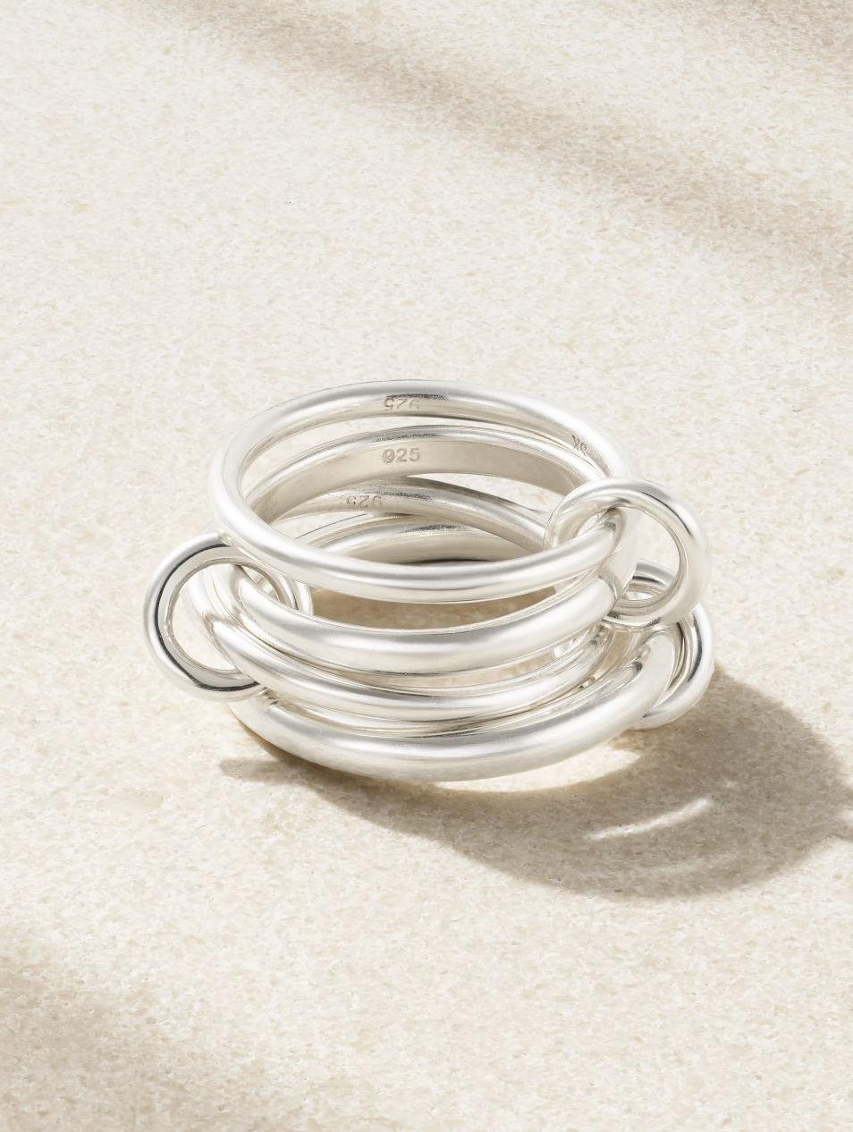 SPINELLI KILCOLLIN, Hyacinth set of four sterling silver rings
