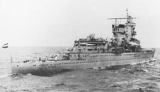 The wreck of the Dutch cruiser HMNLS De Ruyter has disappeared from the floor of the Java Sea. Investigators think it was broken up for scrap by illegal salvage operators.