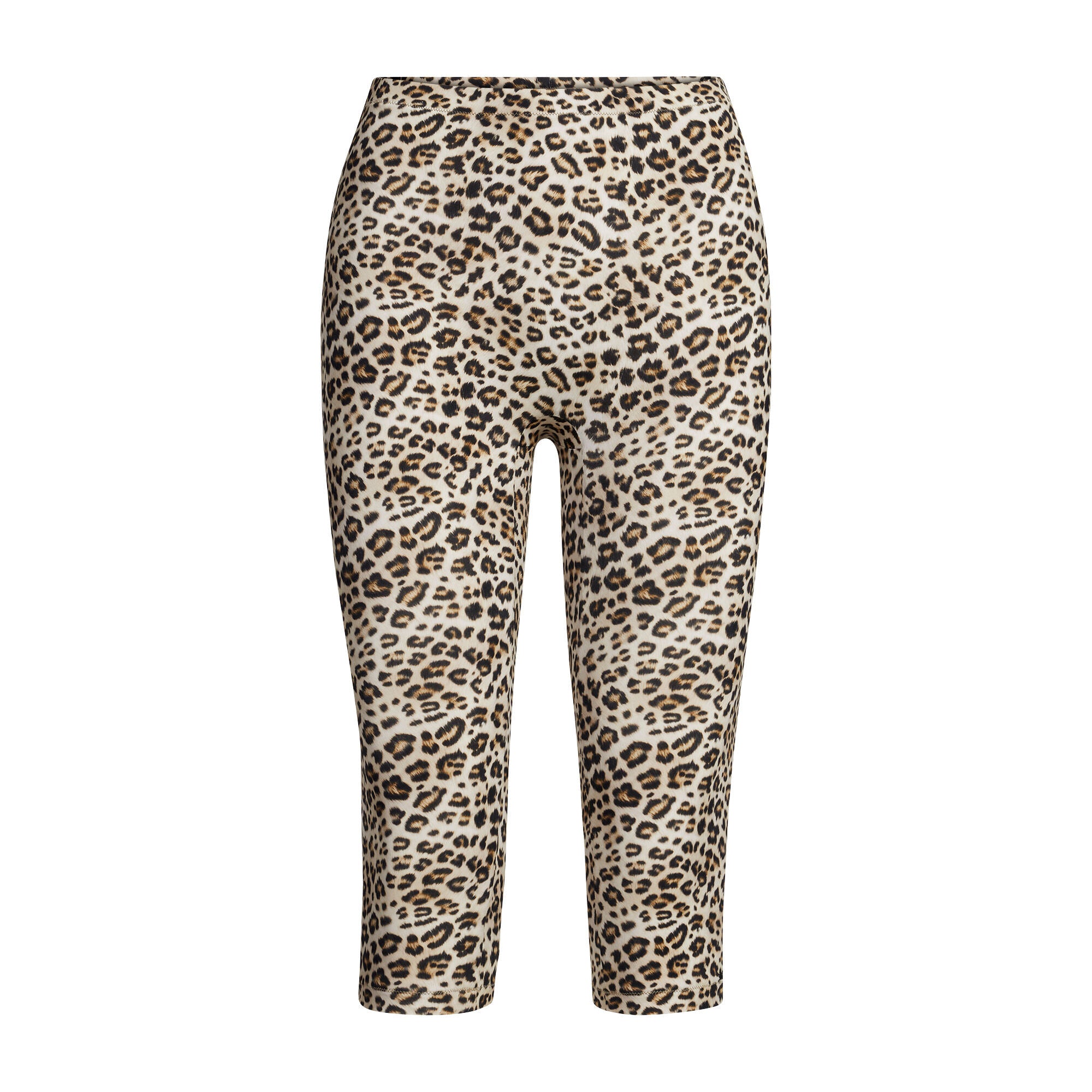 Signature Swim Capri | Champagne Leopard Print | Xxs