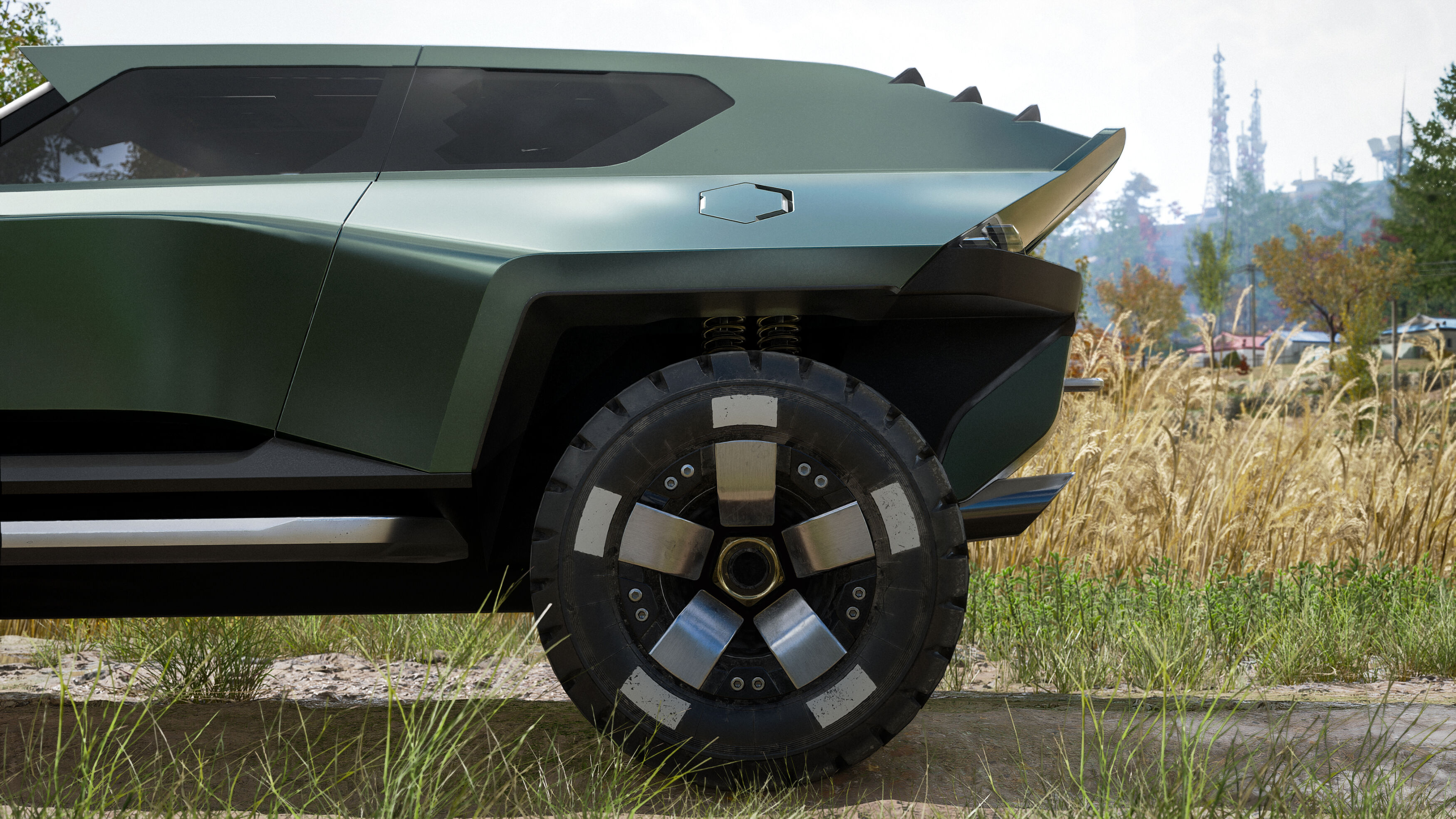 Renders of an SUV
