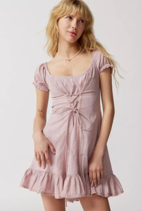 $52 Kimchi Blue Heidi Corset Mini Dress at Urban Outfitters