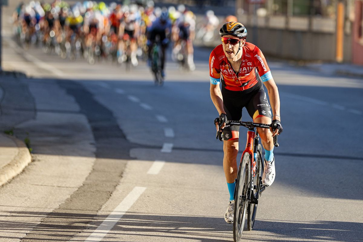 Volta a la Comunitat Valenciana 2022 - 72nd Edition &acirc; 2nd stage Betera - Torrent 172,1 km - 03/02/2022 - Dylan Teuns (BEL - Bahrain Victorious) - photo Luis Angel Gomez/SprintCyclingAgency&Acirc;&copy;2022