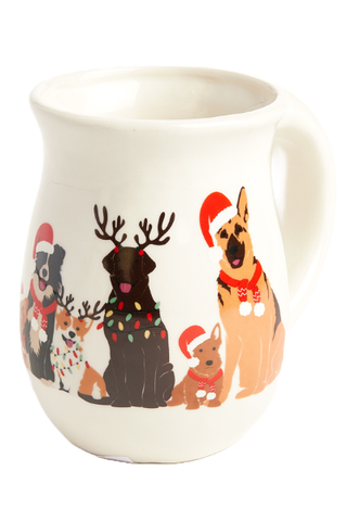 Merry Makers Festive Christmas Dogs Cozy Mug