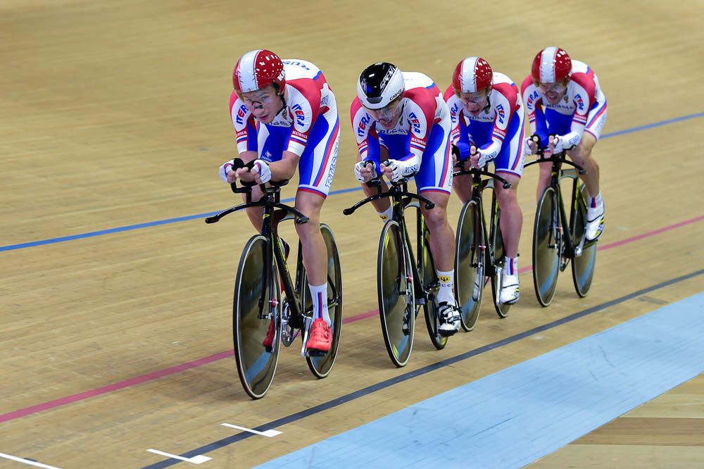 Russia was fourth fastest in the men's qualifying