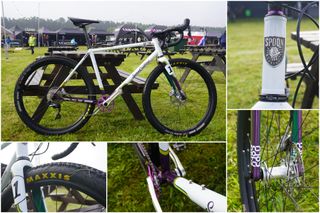 Image shows bikes ridden at the King's Cup Gravel.
