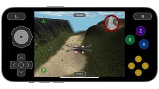 Rogue Squadron in Delta on iPhone