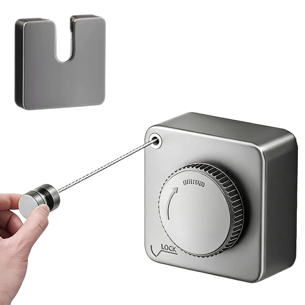 Retractable washing line