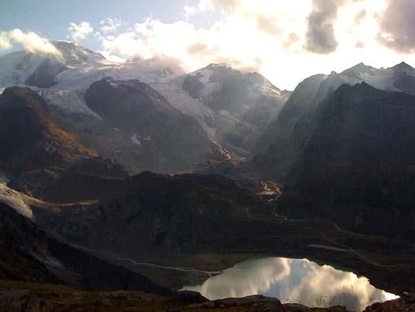 The mountains were spectacular.