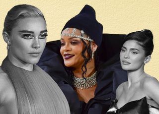 Images of Florence Pugh, Rihanna, and Kylie Jenner in Maria Tash Earrings