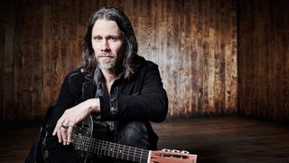 Myles Kennedy, photographed before a live performance at Thekla in Bristol, on March 24, 2018.
