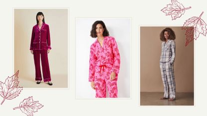 three pairs of the warmest pajamas for winter