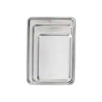 Nordic Ware Naturals 3 Piece Set USA Made Aluminum Commercial Quality Sheet Pan