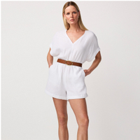 Double Cotton Beach Playsuit