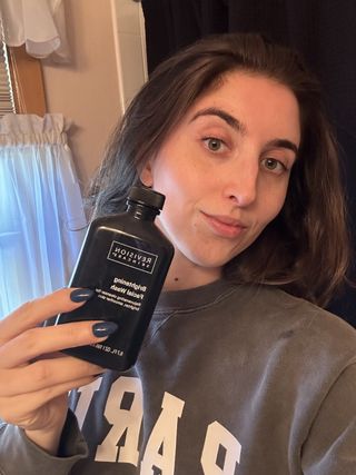 Marisa Petrarca with the Revision Skincare Brightening Facial Wash