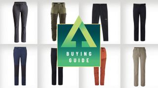 Collage of the best women's hiking pants