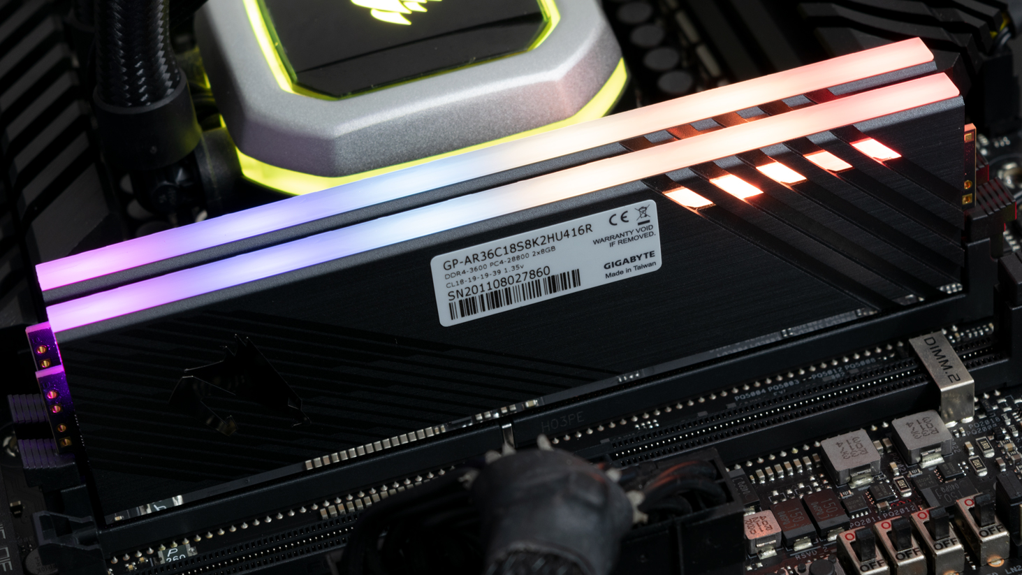 Gigabyte Aorus RGB Memory DDR4-3600 C18 2x8GB Review: Unexpected Strong  Performer | Tom\'s Hardware