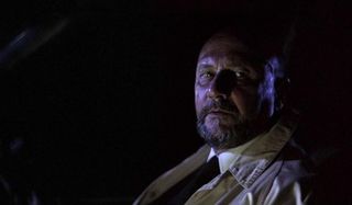 Halloween Dr. Loomis telling Michael's story in the car