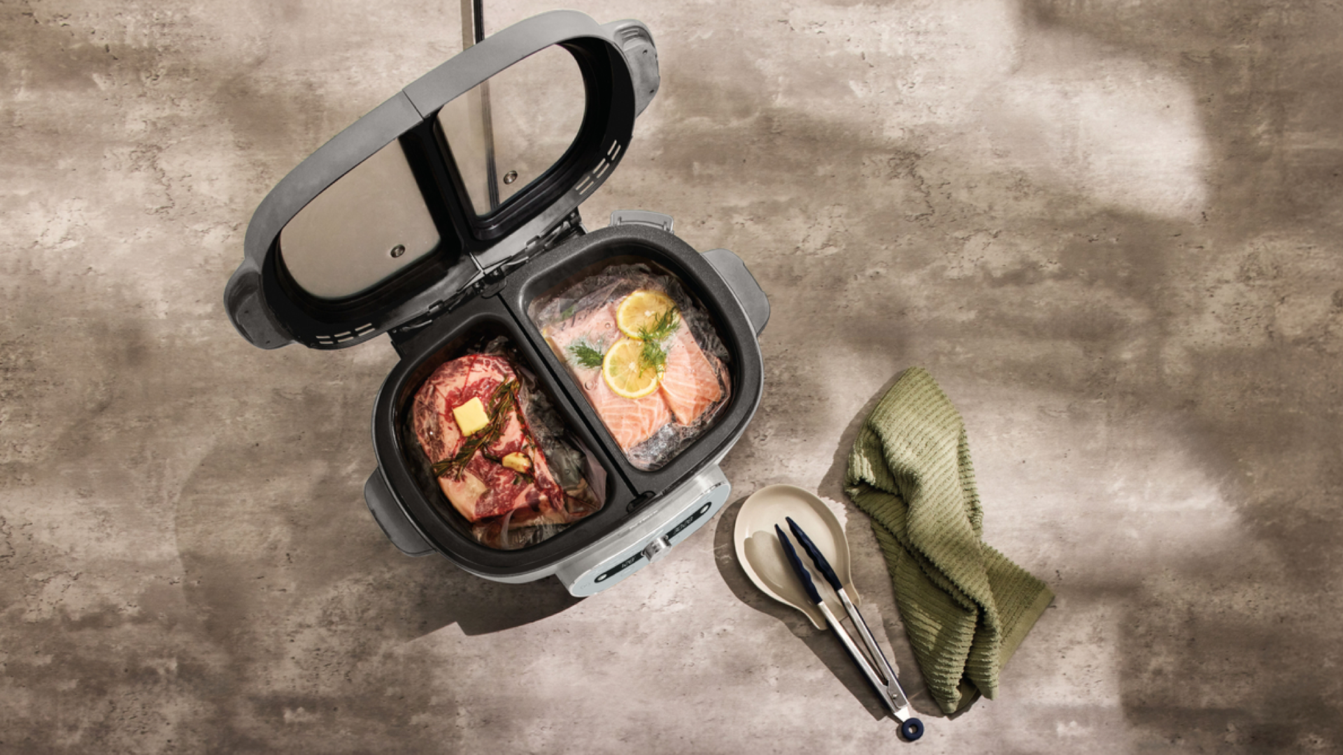 The MultiPot XL is cleverly designed to maximize flexibility without taking up too much cupboard or counter space