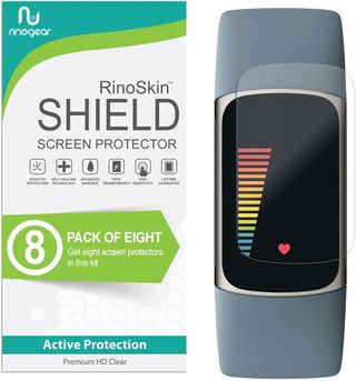 Rinogear Fitbit Charge 5 Screen Protector 