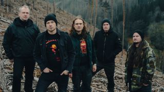 Heaven Shall Burn in the woods