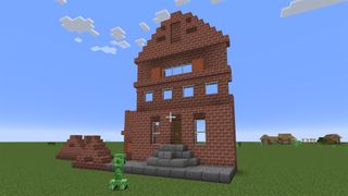 Building a Minecraft house