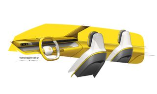 Volkswagen ID.EVERY1 Concept interior sketch