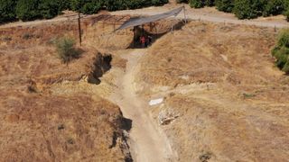 The site at Ubeidiya