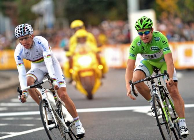 World champion Rui Costa leads Peter Sagan