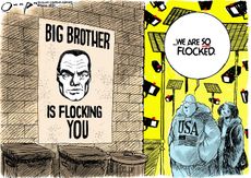 Political cartoon