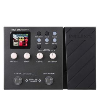 An NUX MG-300 multi-effects pedal