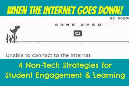 When The Internet Fails 4 Non Tech Strategies For Student