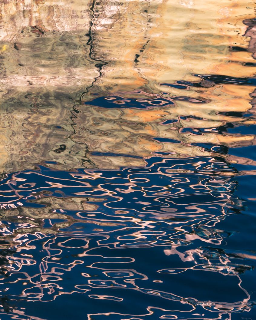 I use reflection photography as a way of creating a more abstract view ...