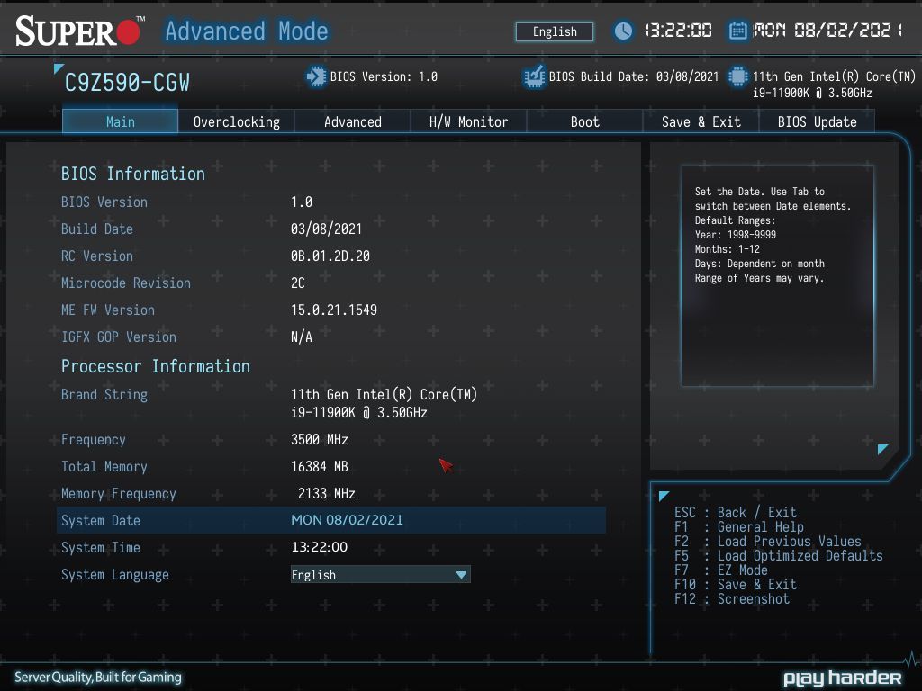 Supermicro SuperO C9 Z590-CGW