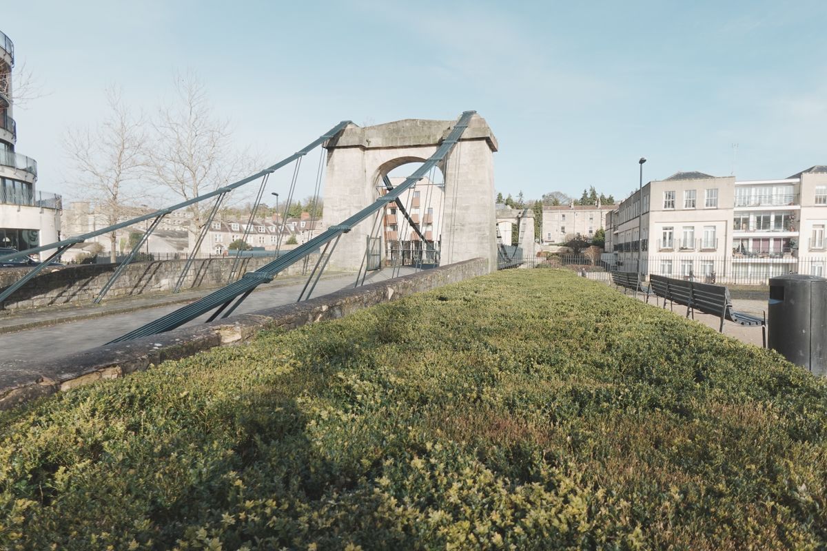 A photo of a bridge taken on a Sony ZV-1F vlogging camera