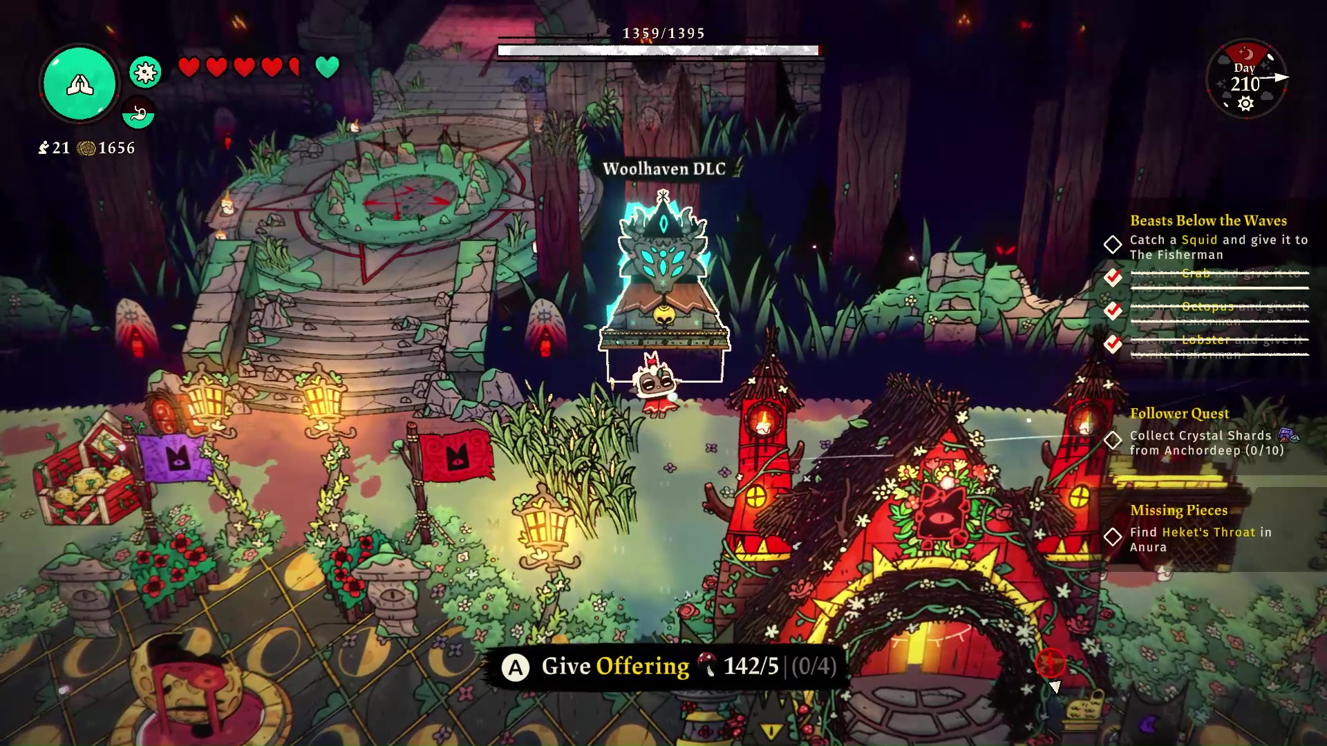 Cult of the Lamb Woolhaven DLC