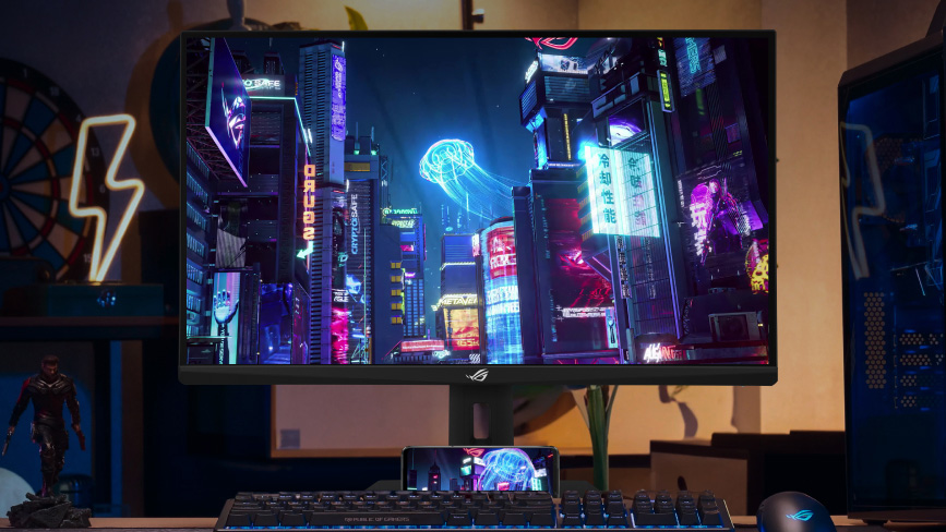 ASUS ROG Strix XG259CS monitor promotional image