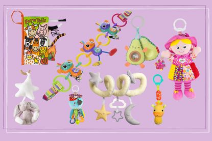 Baby sales pushchair toys