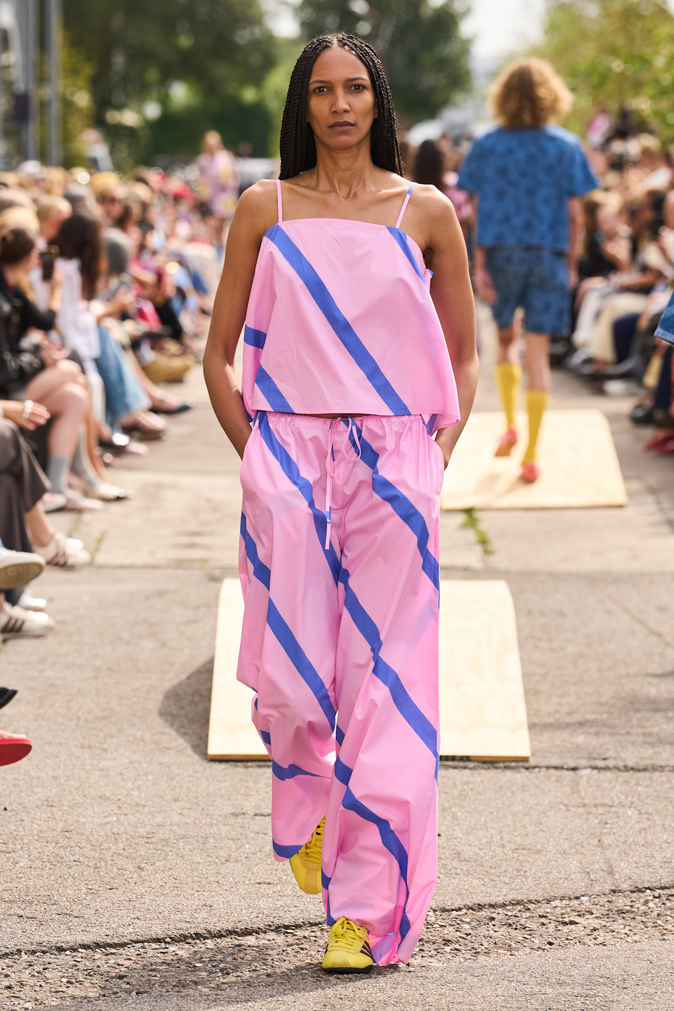 Model on the Marimekko spring/summer 2026 runway.