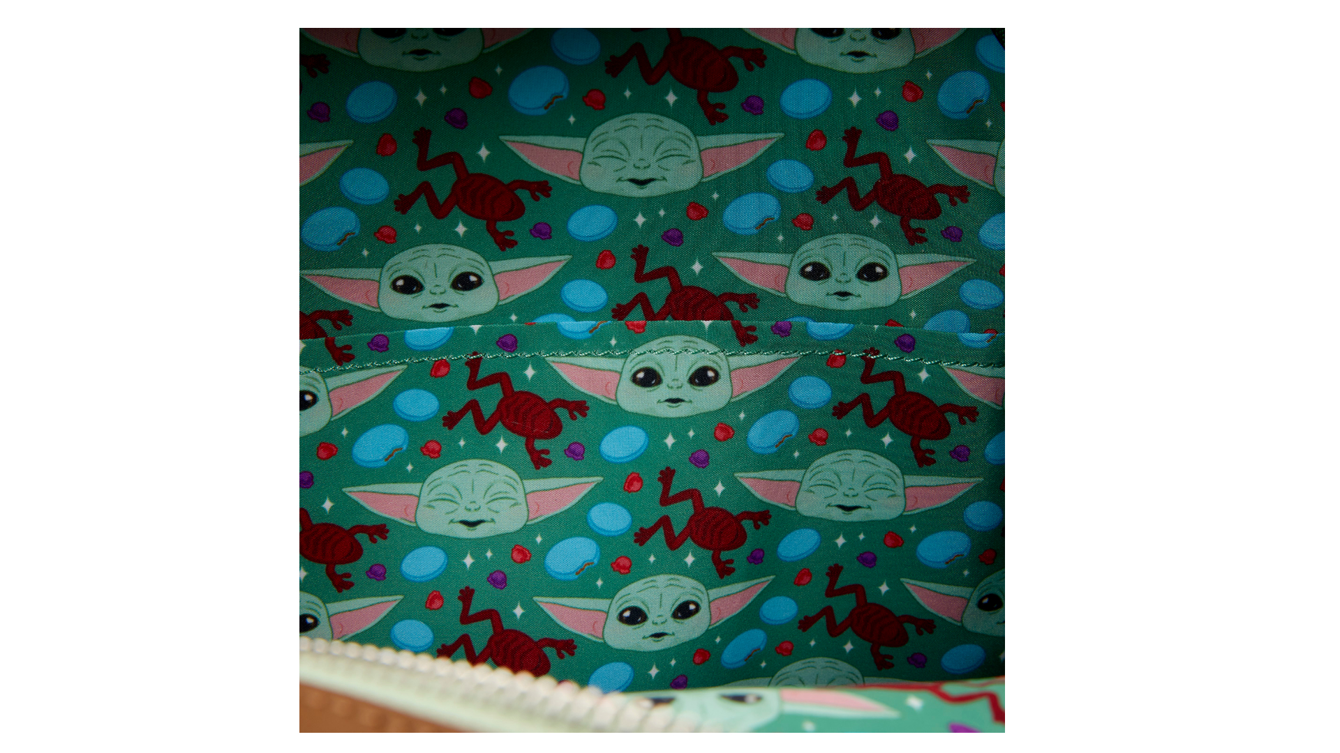 Star Wars Grogu mini backpack against a plain background