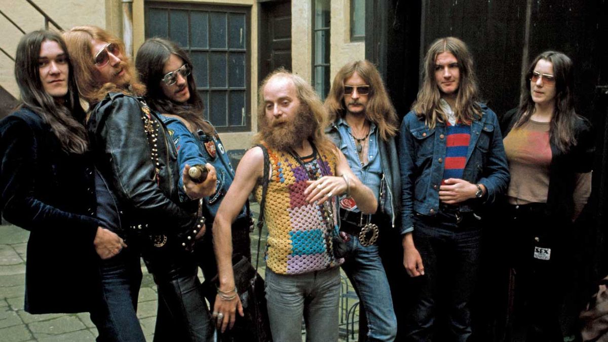 Hawkwind in 1972