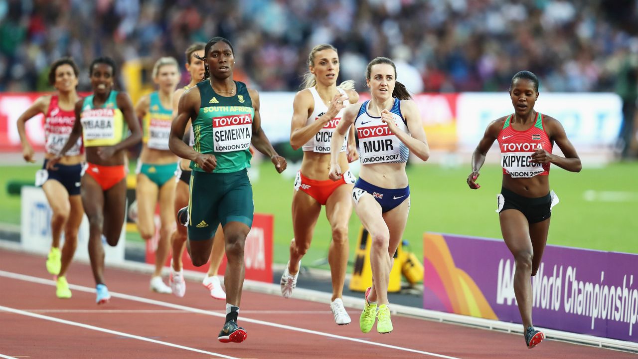 Caster Semenya Laura Muir